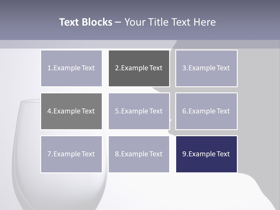 Black Abstract Happiness PowerPoint Template