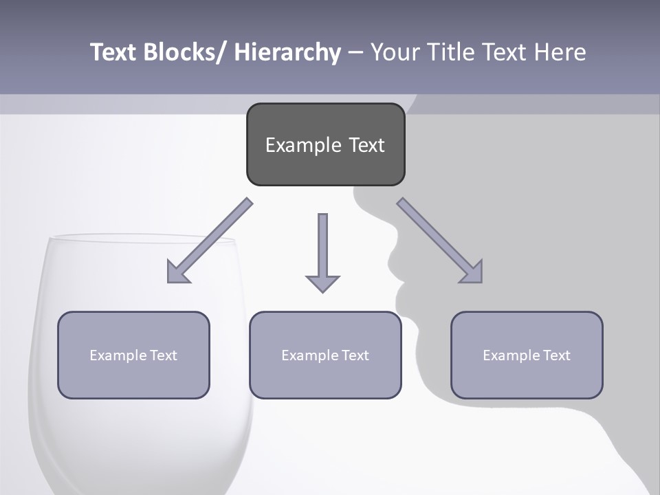 Black Abstract Happiness PowerPoint Template