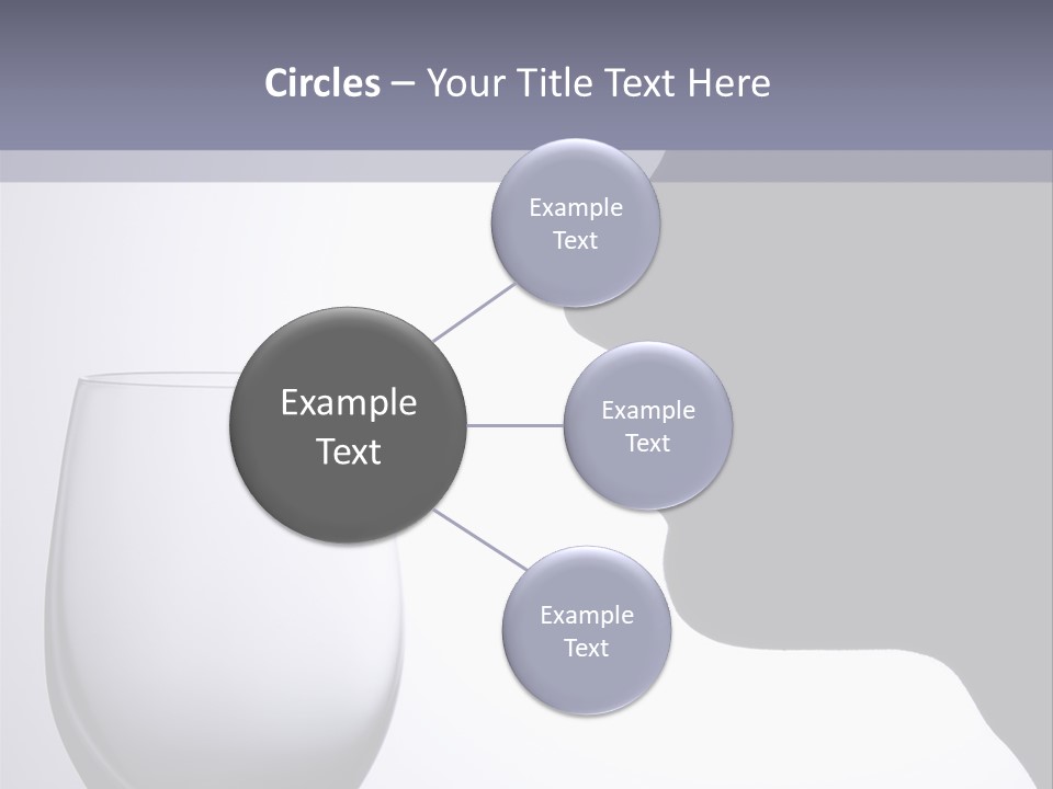 Black Abstract Happiness PowerPoint Template