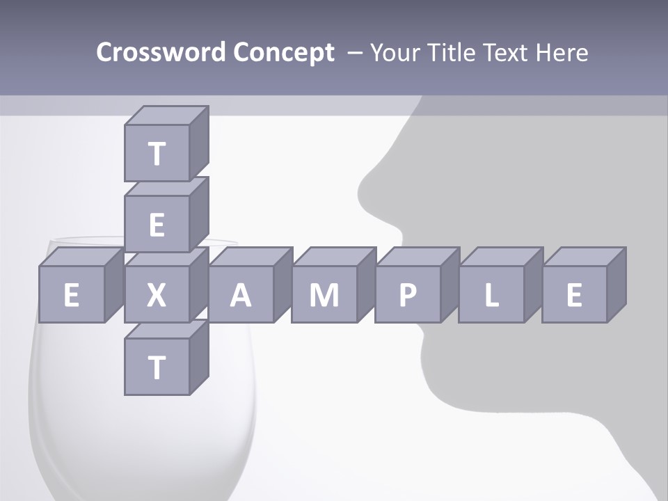 Black Abstract Happiness PowerPoint Template