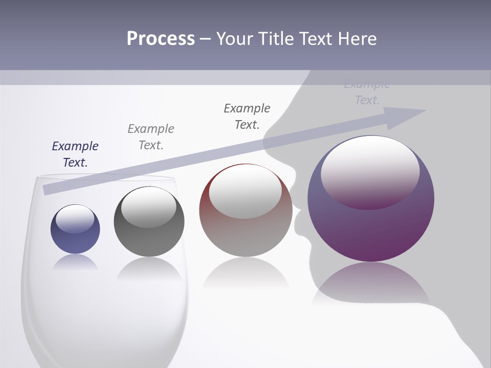 Black Abstract Happiness PowerPoint Template