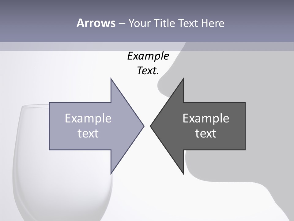 Black Abstract Happiness PowerPoint Template