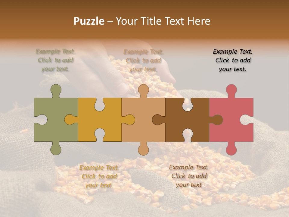 Grain Seeds Meal PowerPoint Template