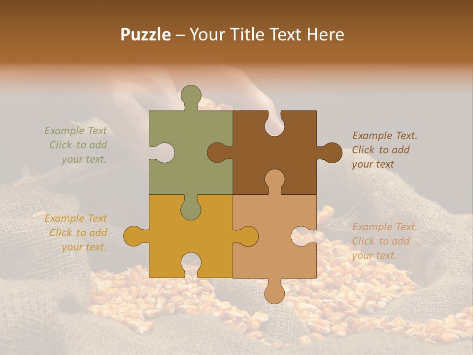 Grain Seeds Meal PowerPoint Template