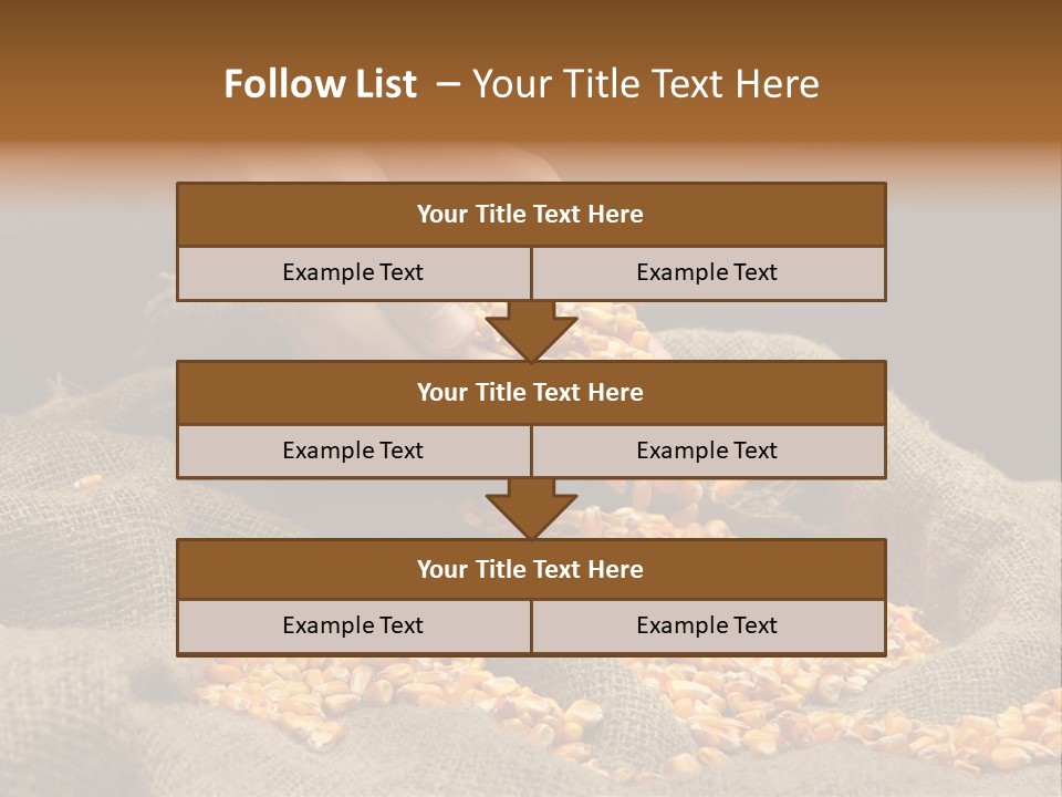Grain Seeds Meal PowerPoint Template