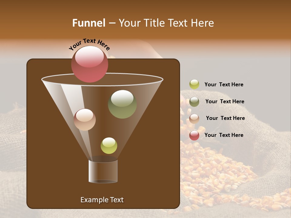 Grain Seeds Meal PowerPoint Template