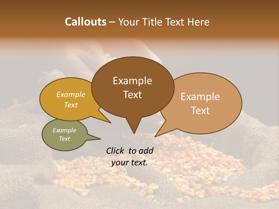 Grain Seeds Meal PowerPoint Template