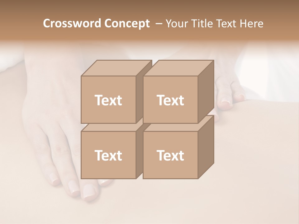 Spa Care Girl PowerPoint Template