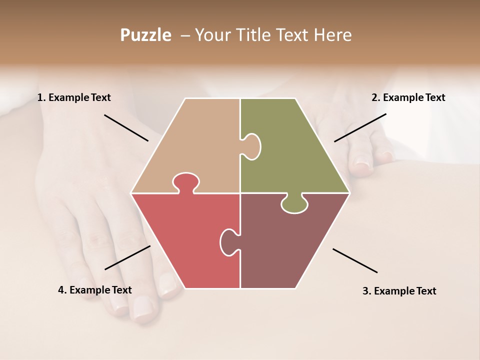 Spa Care Girl PowerPoint Template