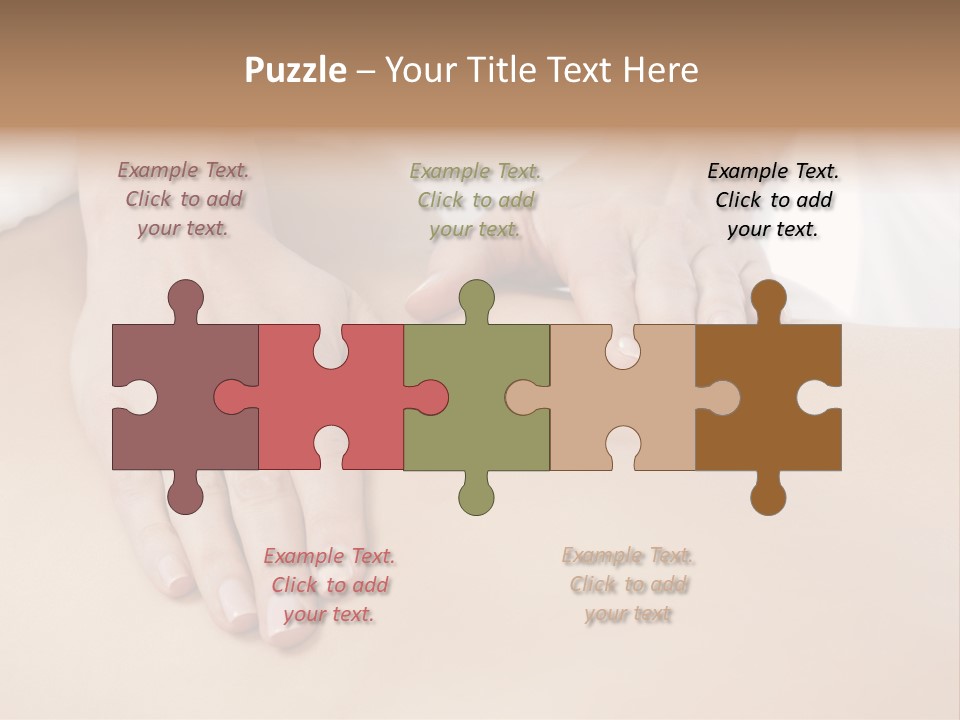 Spa Care Girl PowerPoint Template