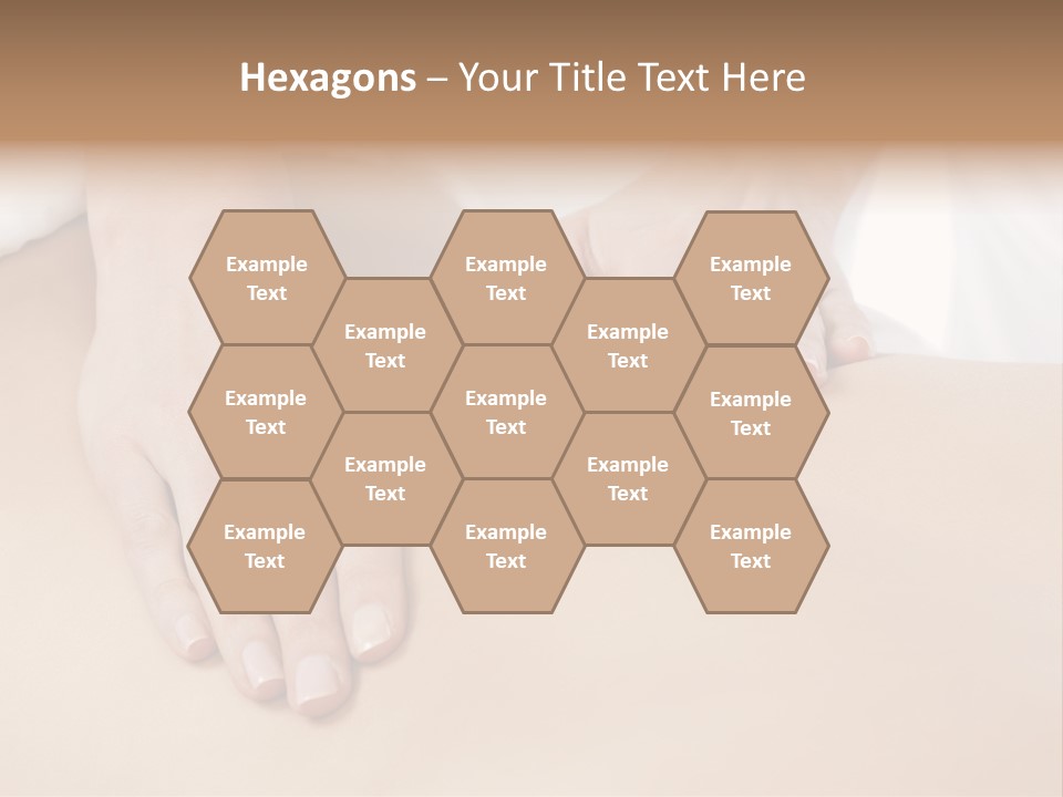 Spa Care Girl PowerPoint Template