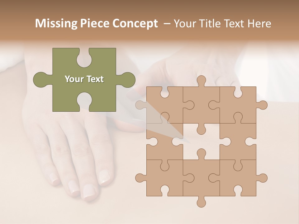 Spa Care Girl PowerPoint Template