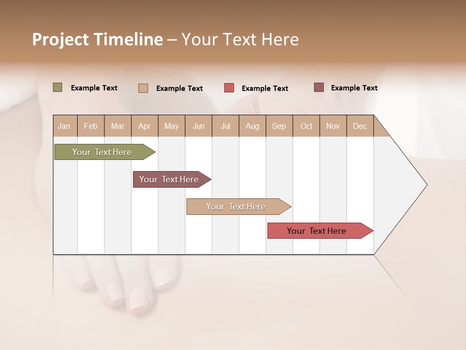 Spa Care Girl PowerPoint Template