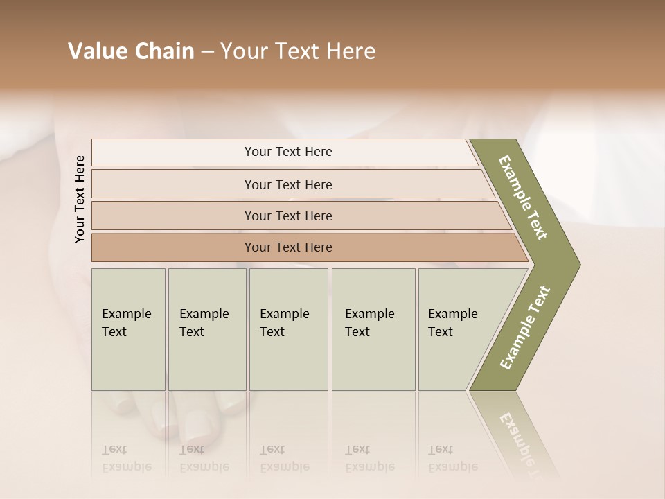 Spa Care Girl PowerPoint Template