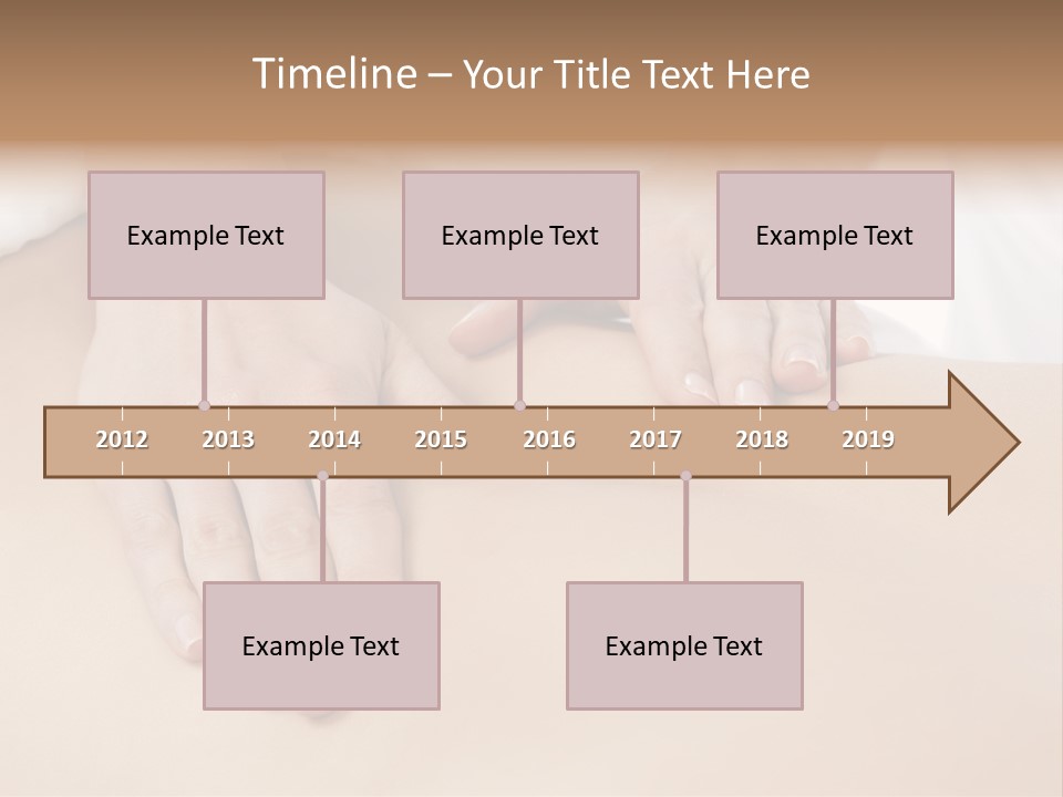 Spa Care Girl PowerPoint Template