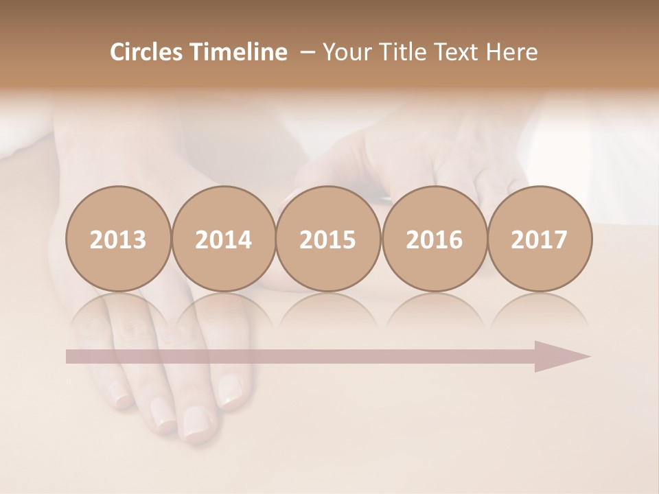 Spa Care Girl PowerPoint Template