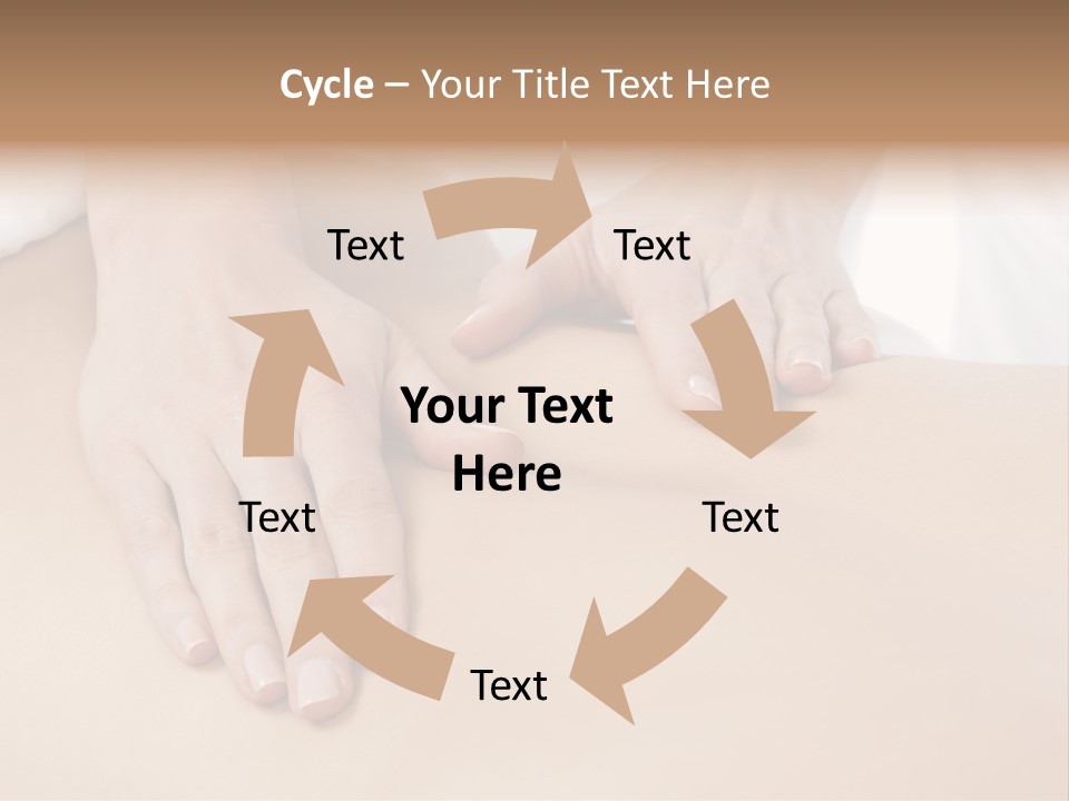 Spa Care Girl PowerPoint Template