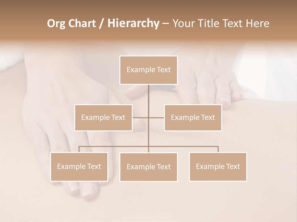 Spa Care Girl PowerPoint Template