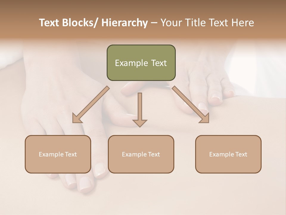 Spa Care Girl PowerPoint Template