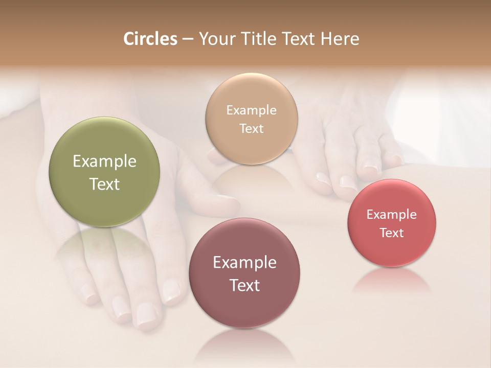 Spa Care Girl PowerPoint Template