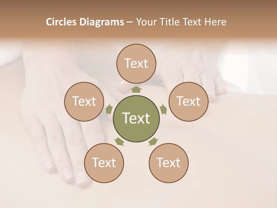 Spa Care Girl PowerPoint Template