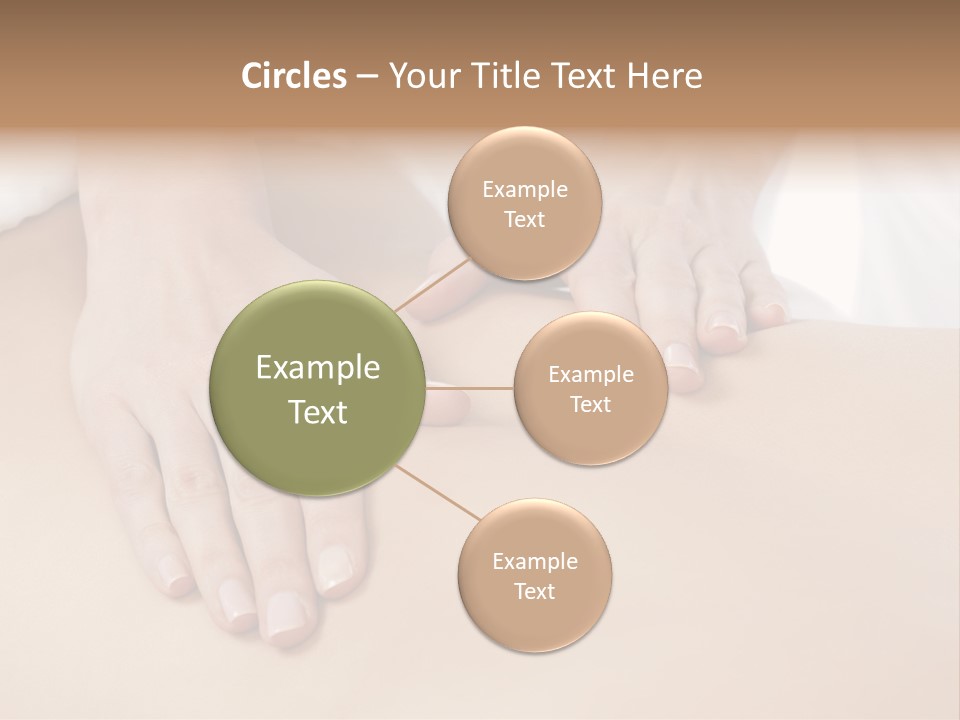 Spa Care Girl PowerPoint Template