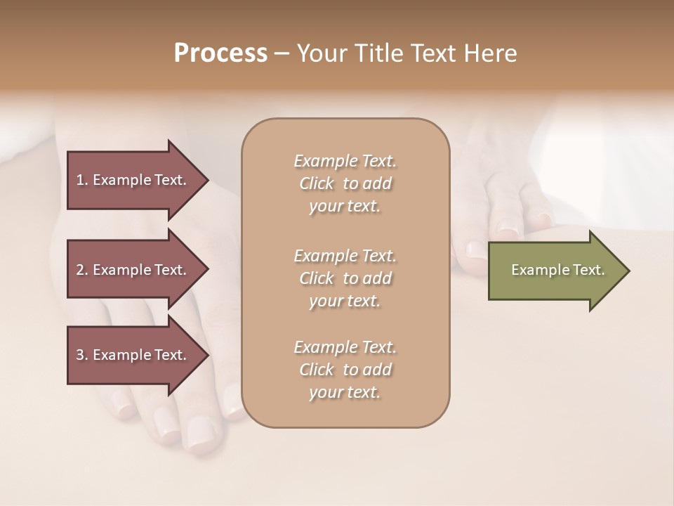 Spa Care Girl PowerPoint Template