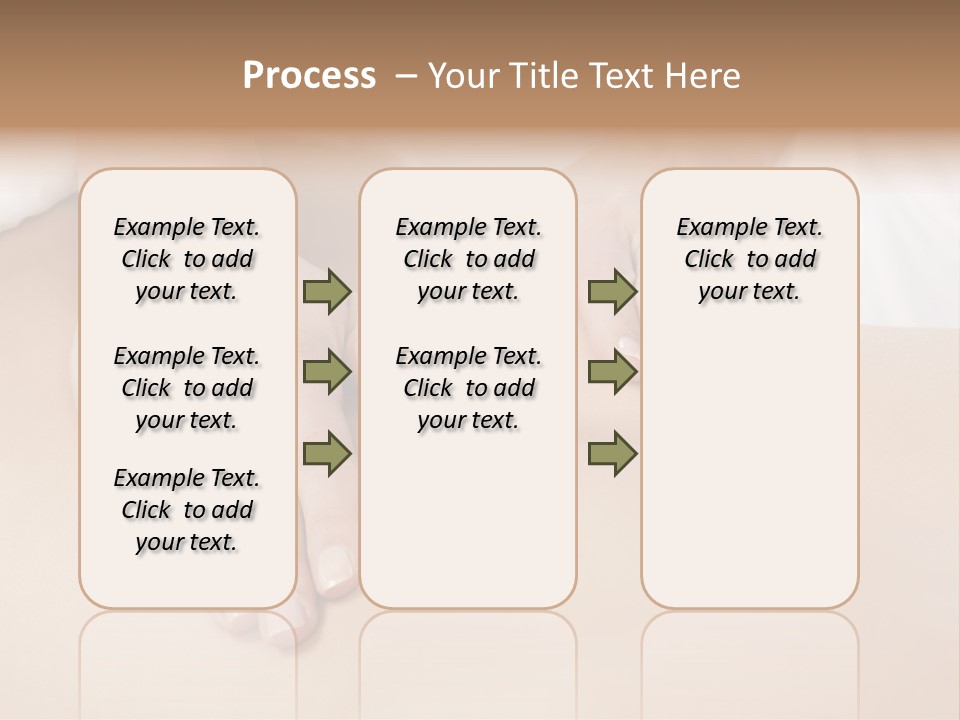 Spa Care Girl PowerPoint Template