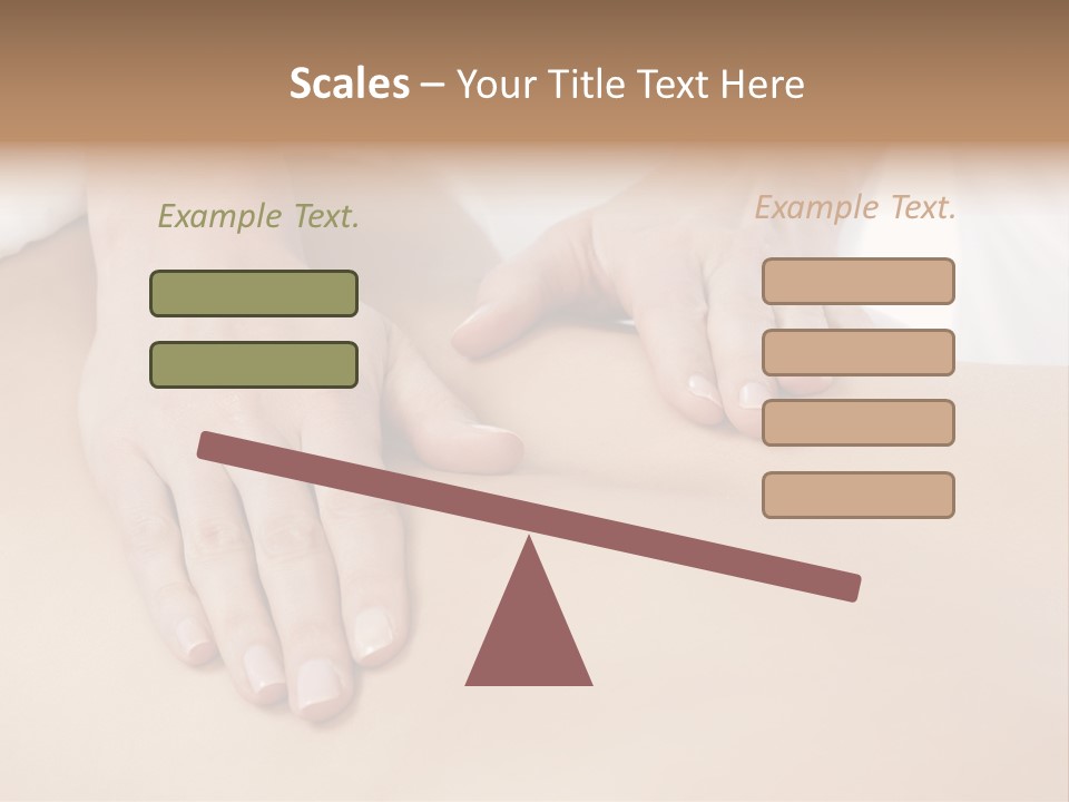 Spa Care Girl PowerPoint Template