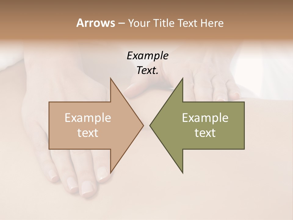 Spa Care Girl PowerPoint Template