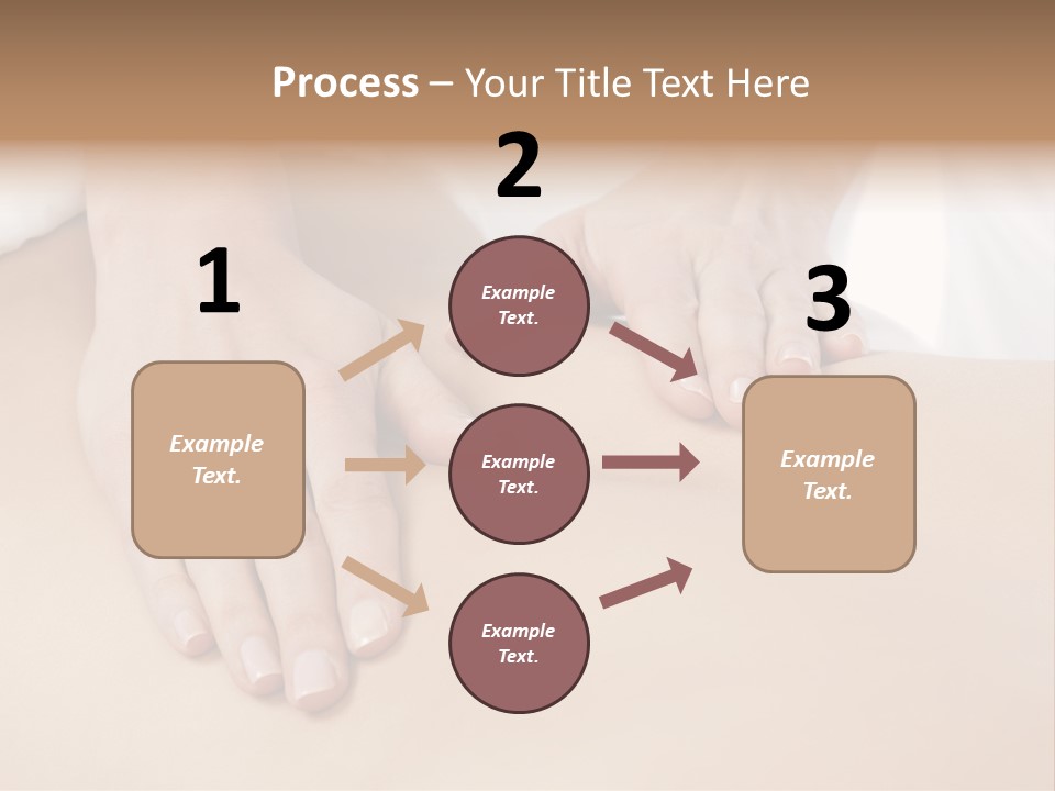 Spa Care Girl PowerPoint Template