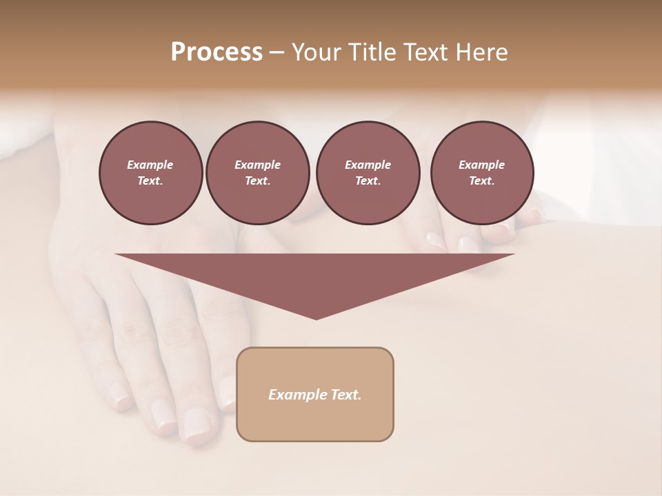 Spa Care Girl PowerPoint Template