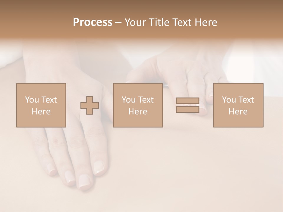 Spa Care Girl PowerPoint Template