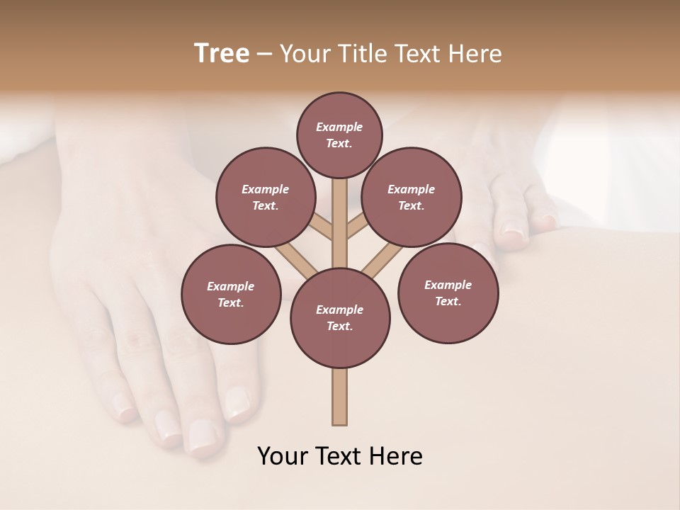 Spa Care Girl PowerPoint Template