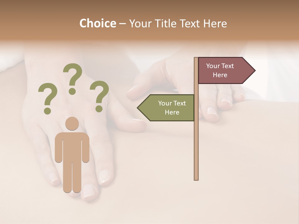 Spa Care Girl PowerPoint Template