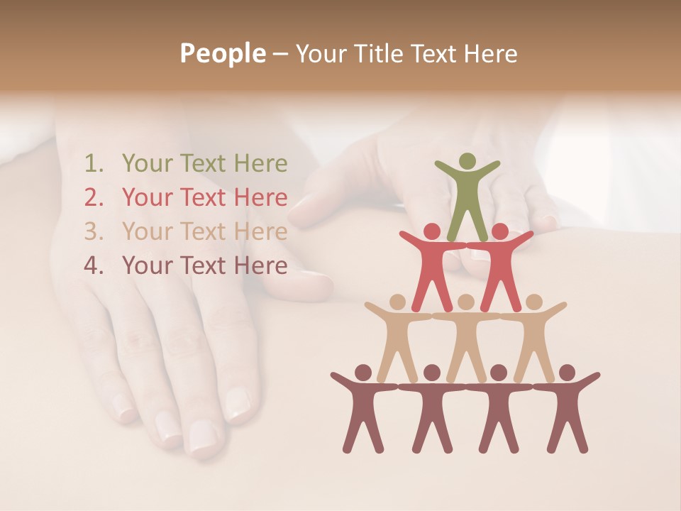 Spa Care Girl PowerPoint Template