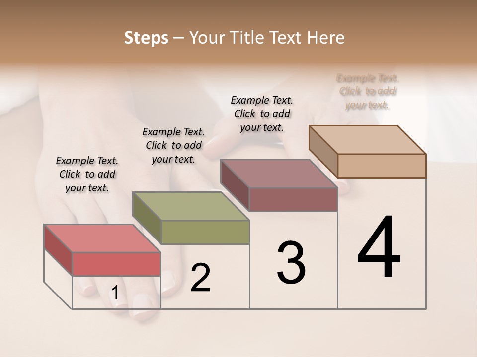 Spa Care Girl PowerPoint Template