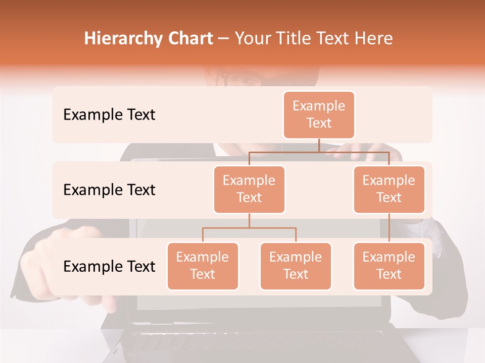 Professional Laptop Suit PowerPoint Template