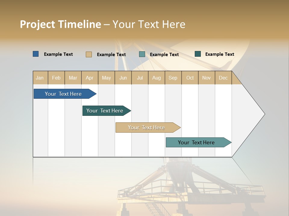 Space Communication Astronomy Telescope PowerPoint Template