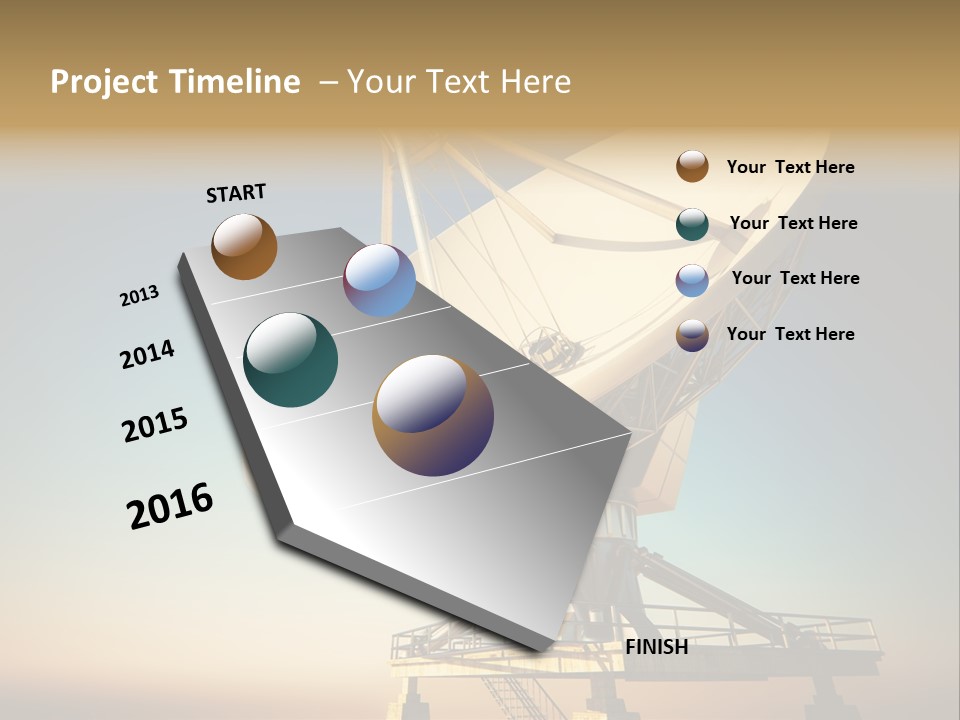 Space Communication Astronomy Telescope PowerPoint Template