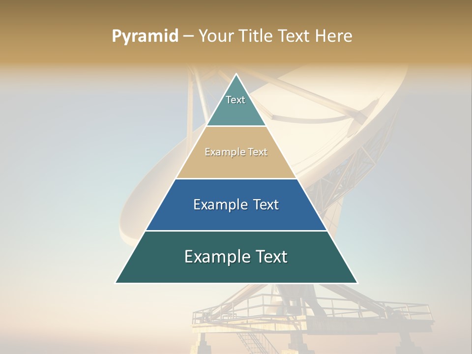 Space Communication Astronomy Telescope PowerPoint Template