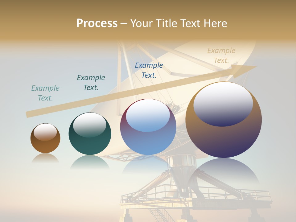 Space Communication Astronomy Telescope PowerPoint Template