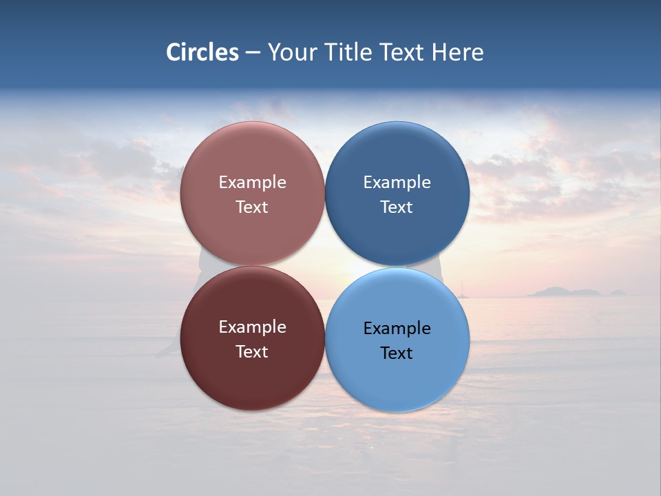 Sun Emotional Coast PowerPoint Template