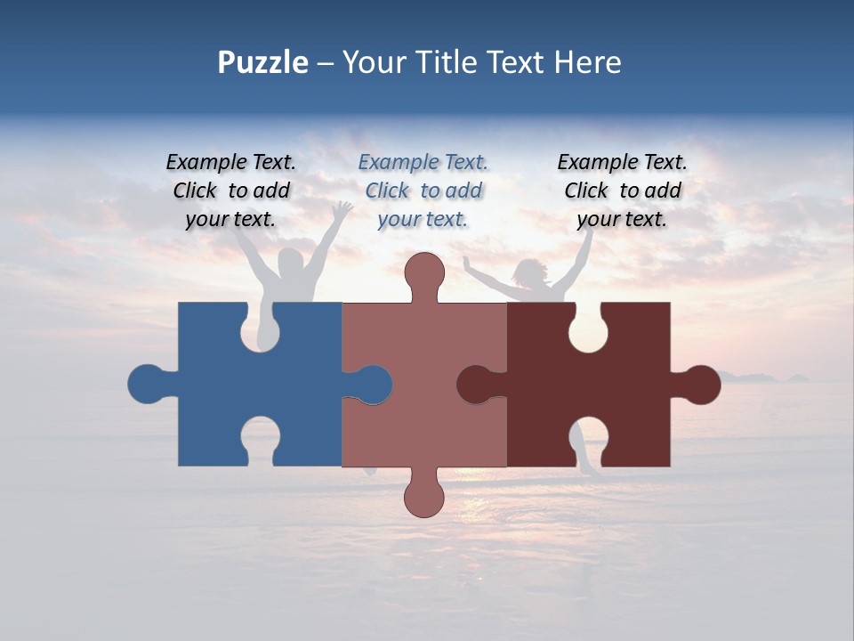 Sun Emotional Coast PowerPoint Template