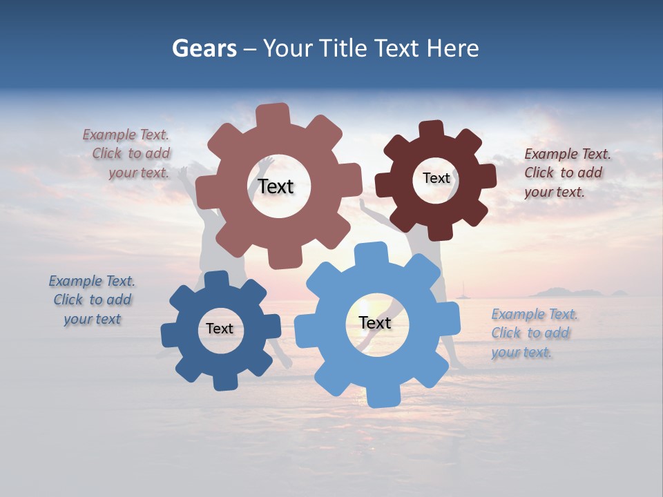 Sun Emotional Coast PowerPoint Template