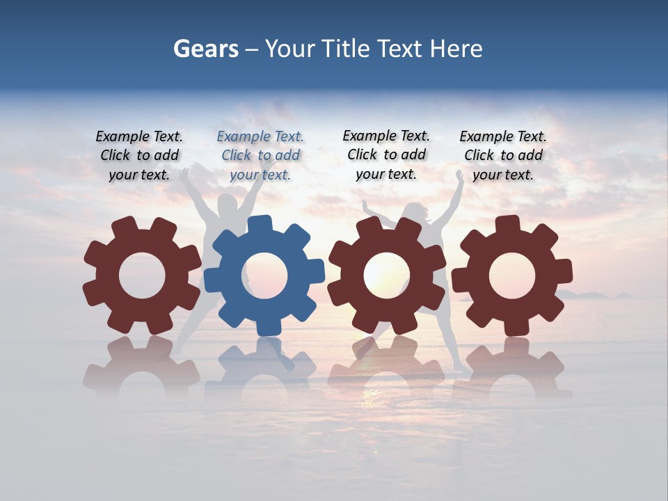 Sun Emotional Coast PowerPoint Template