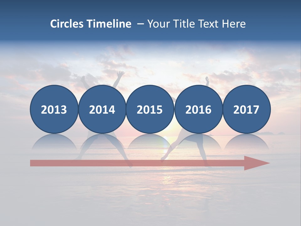 Sun Emotional Coast PowerPoint Template