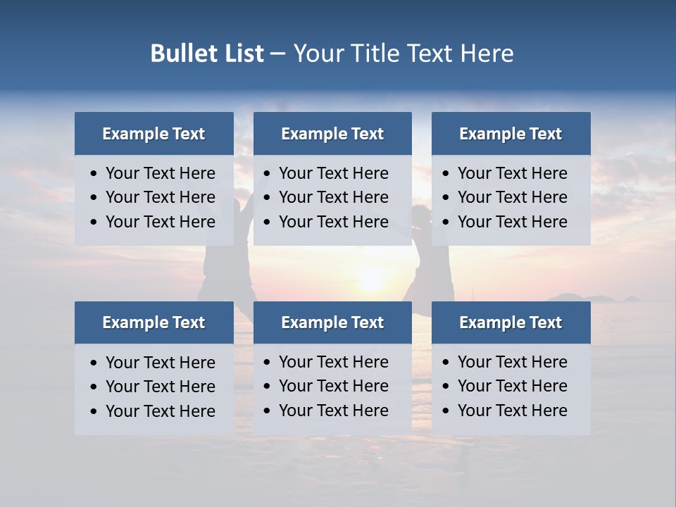 Sun Emotional Coast PowerPoint Template