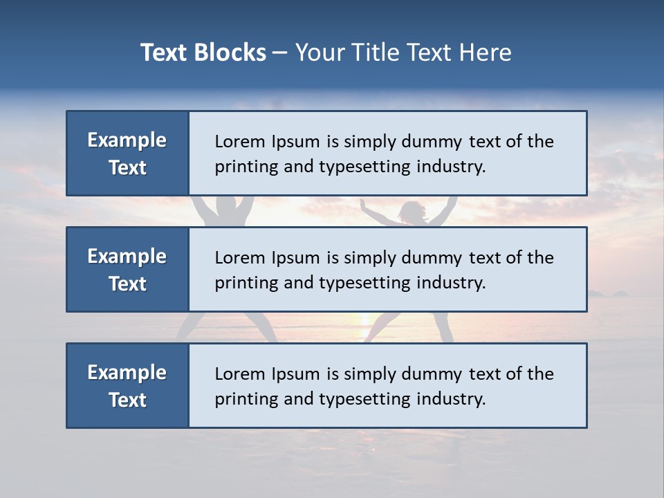 Sun Emotional Coast PowerPoint Template