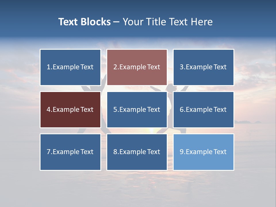 Sun Emotional Coast PowerPoint Template
